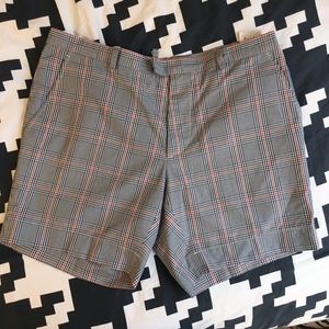 Men's Dsquared2 Plaid Short Shorts